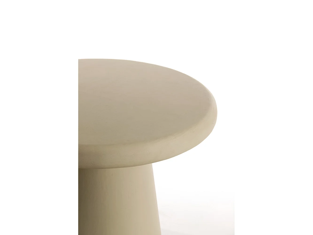 Table basse KULONA - Ø60x45cm - Marron