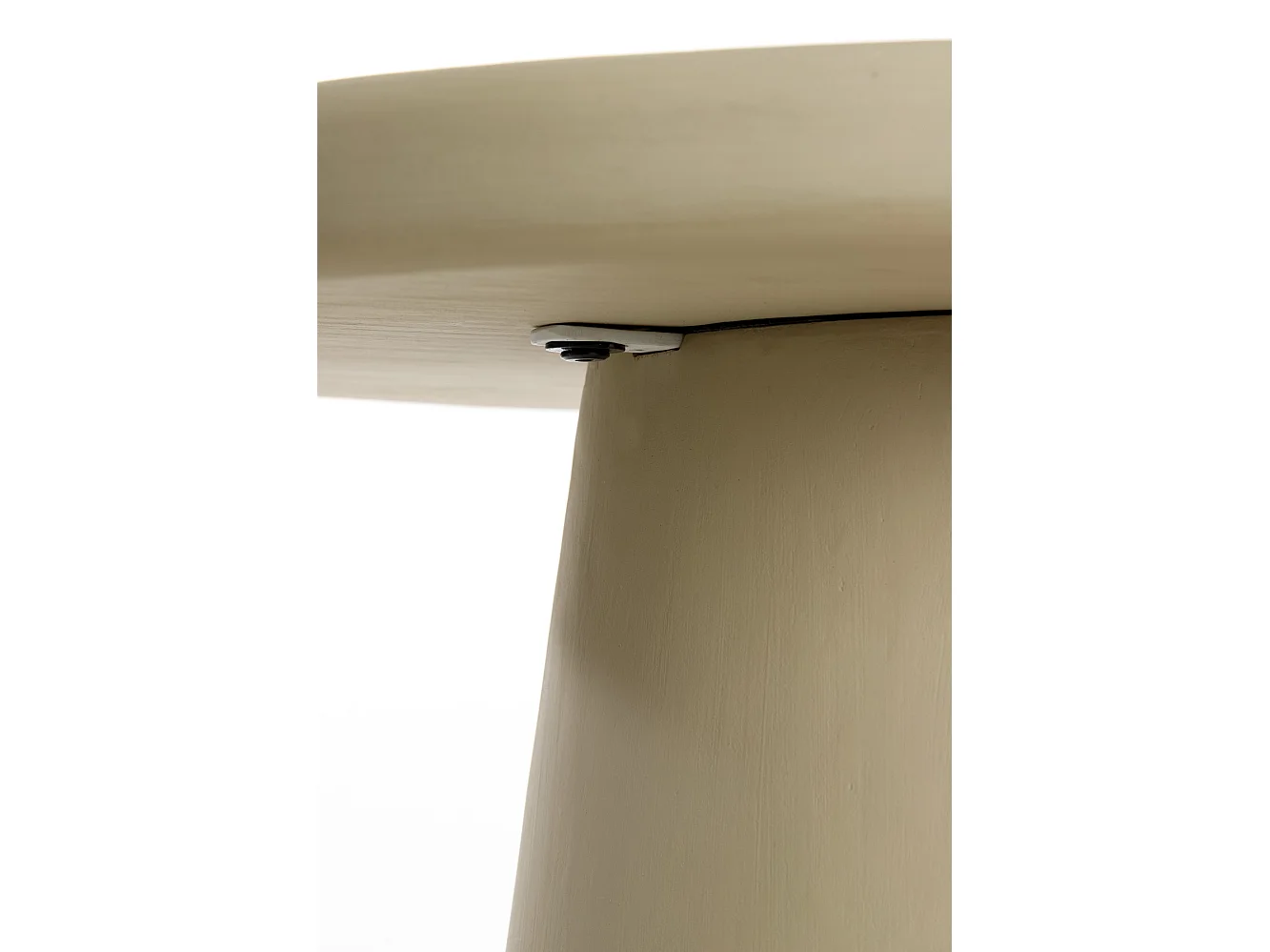 Table basse KULONA - Ø60x45cm - Marron