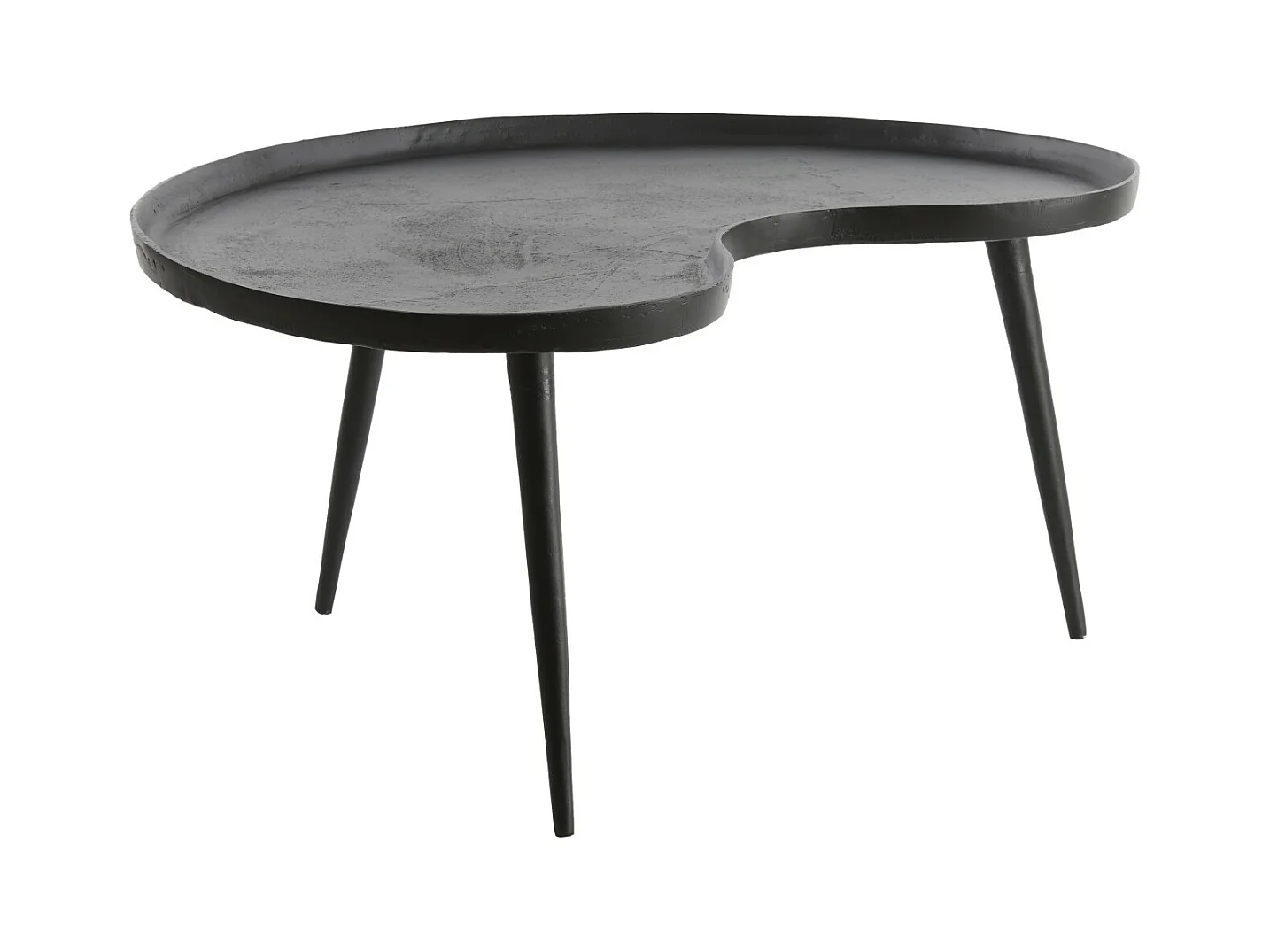 Table d'appoint LIENZ - 80x60x36cm - Noir