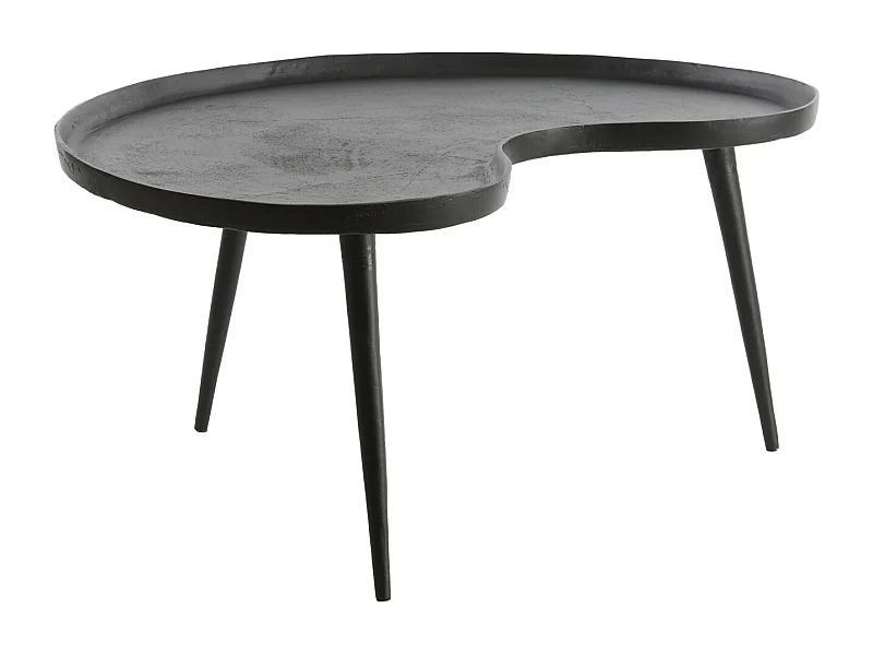 Table d'appoint LIENZ - 80x60x36cm - Noir