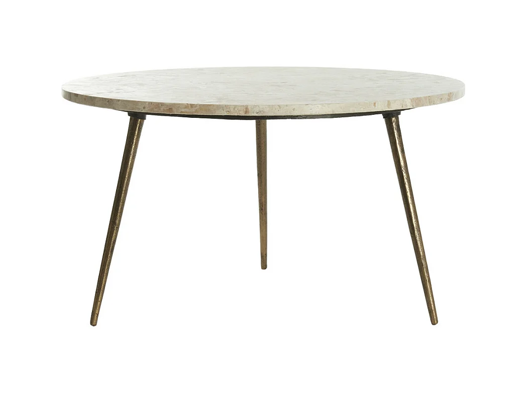 Bijzettafel ZECA - Ø67x37cm - Grijs