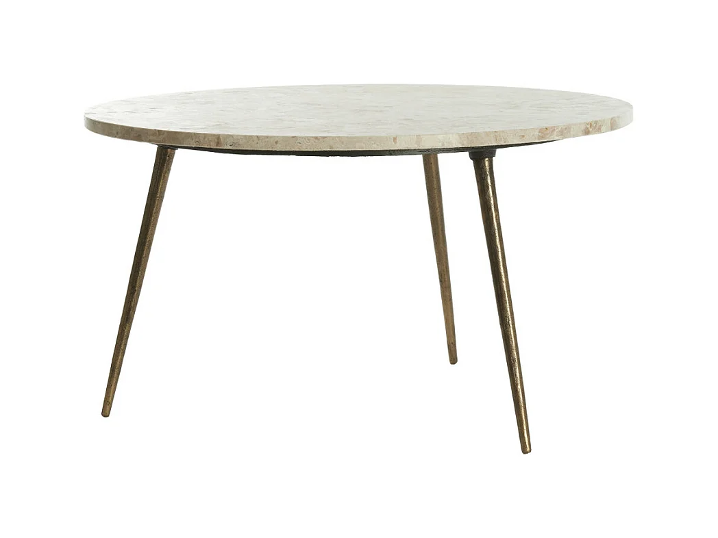 Bijzettafel ZECA - Ø67x37cm - Grijs