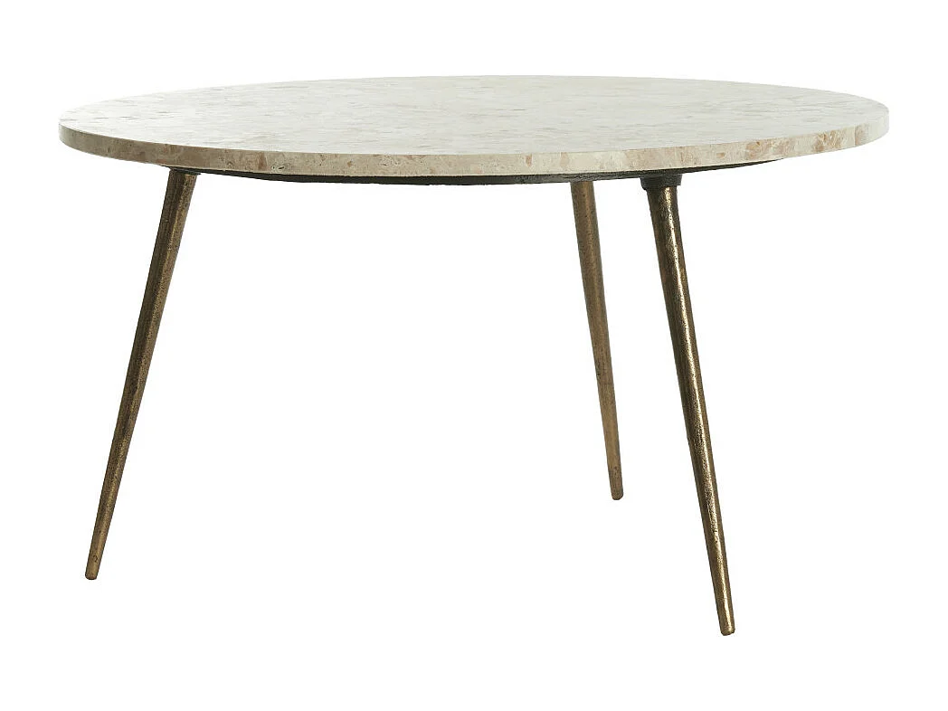 Bijzettafel ZECA - Ø67x37cm - Grijs