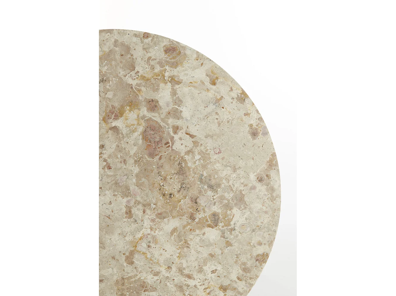 Bijzettafel ZECA - Ø67x37cm - Grijs