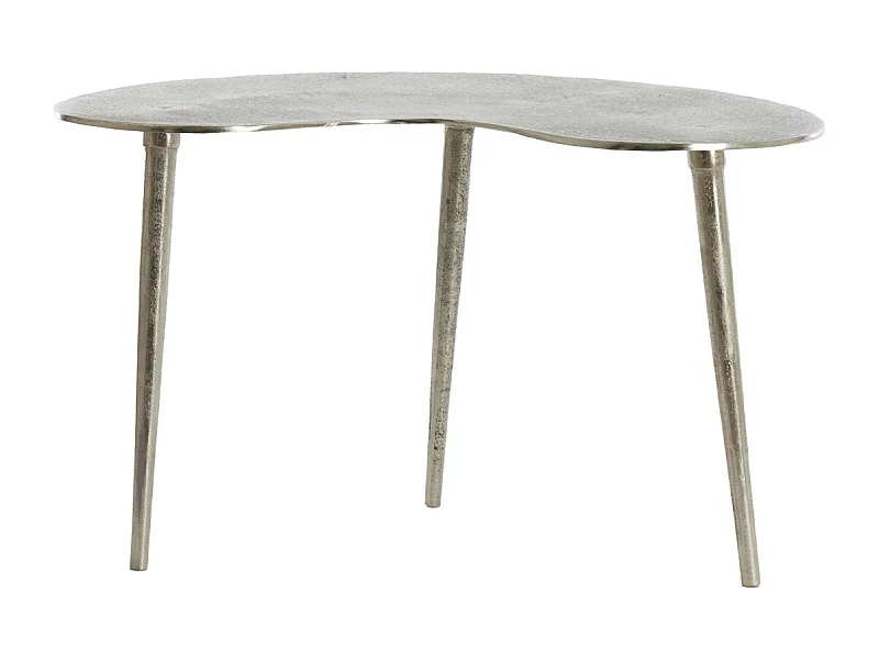 Table d'appoint LINOS - 67x49x41cm - Argent