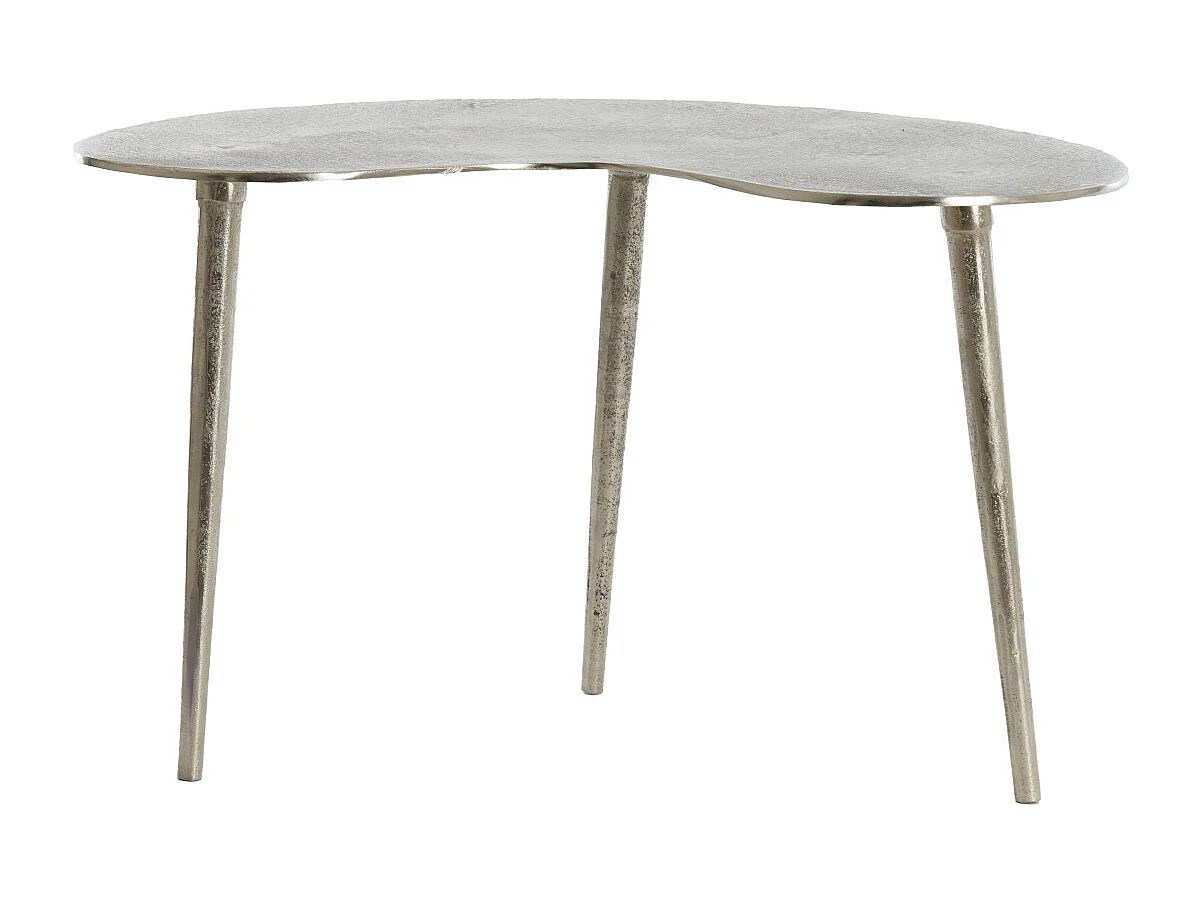 Table d'appoint LINOS - 67x49x41cm - Argent
