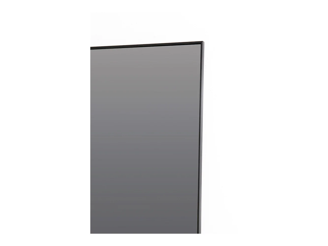 Miroir ZENETA - 50x1,5x170cm - Gris