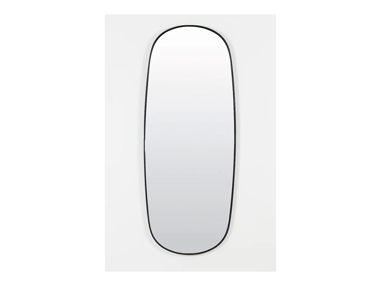 Miroir LIBRA - 40x1,5x100cm - Noir