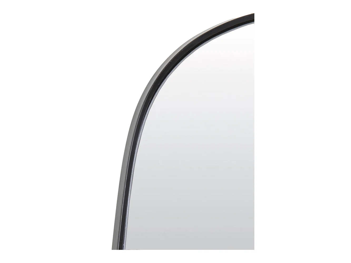 Miroir LIBRA - 40x1,5x100cm - Noir