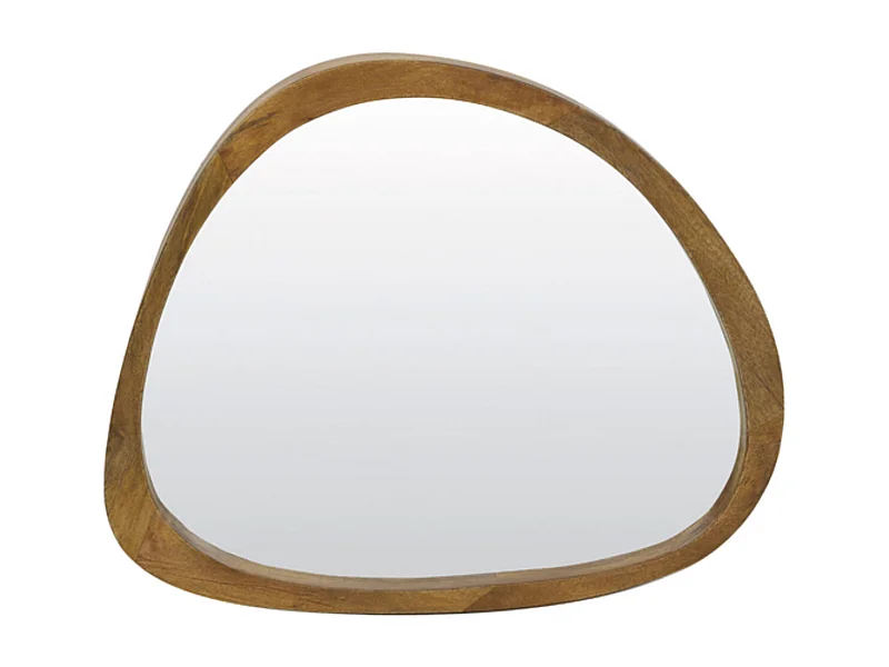 Miroir SONORA - 80x5x70cm - Marron
