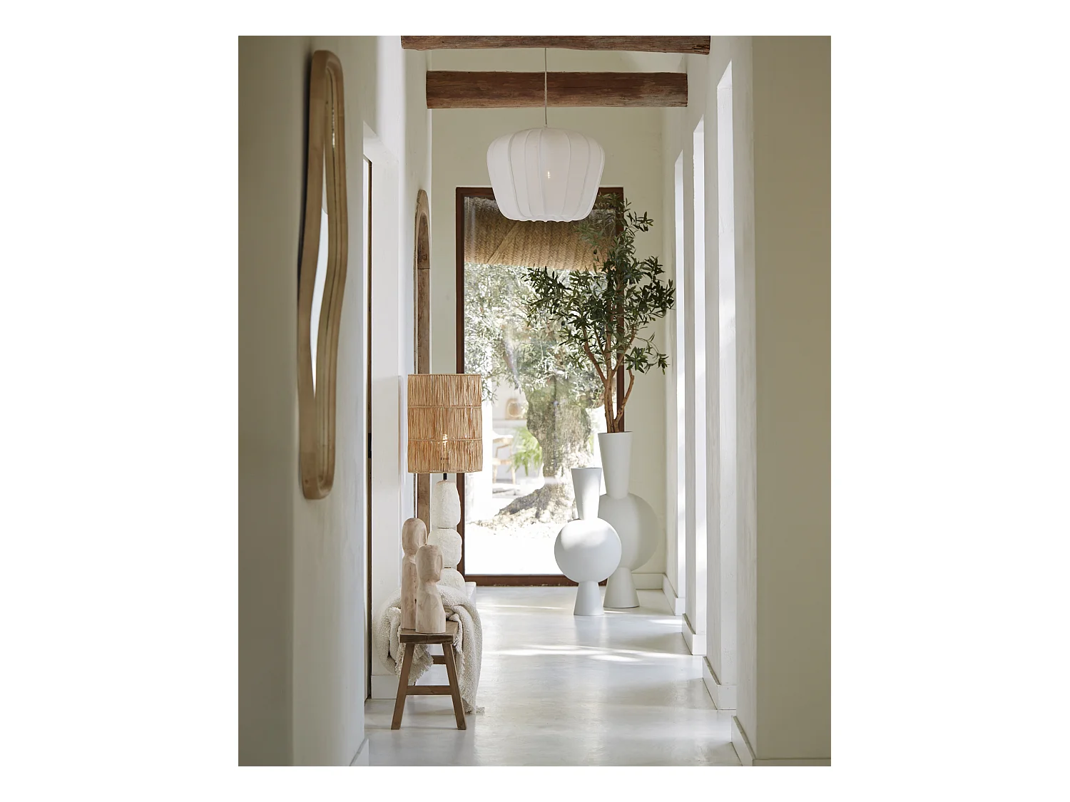 Miroir CELANO - 62x5x121cm - Marron