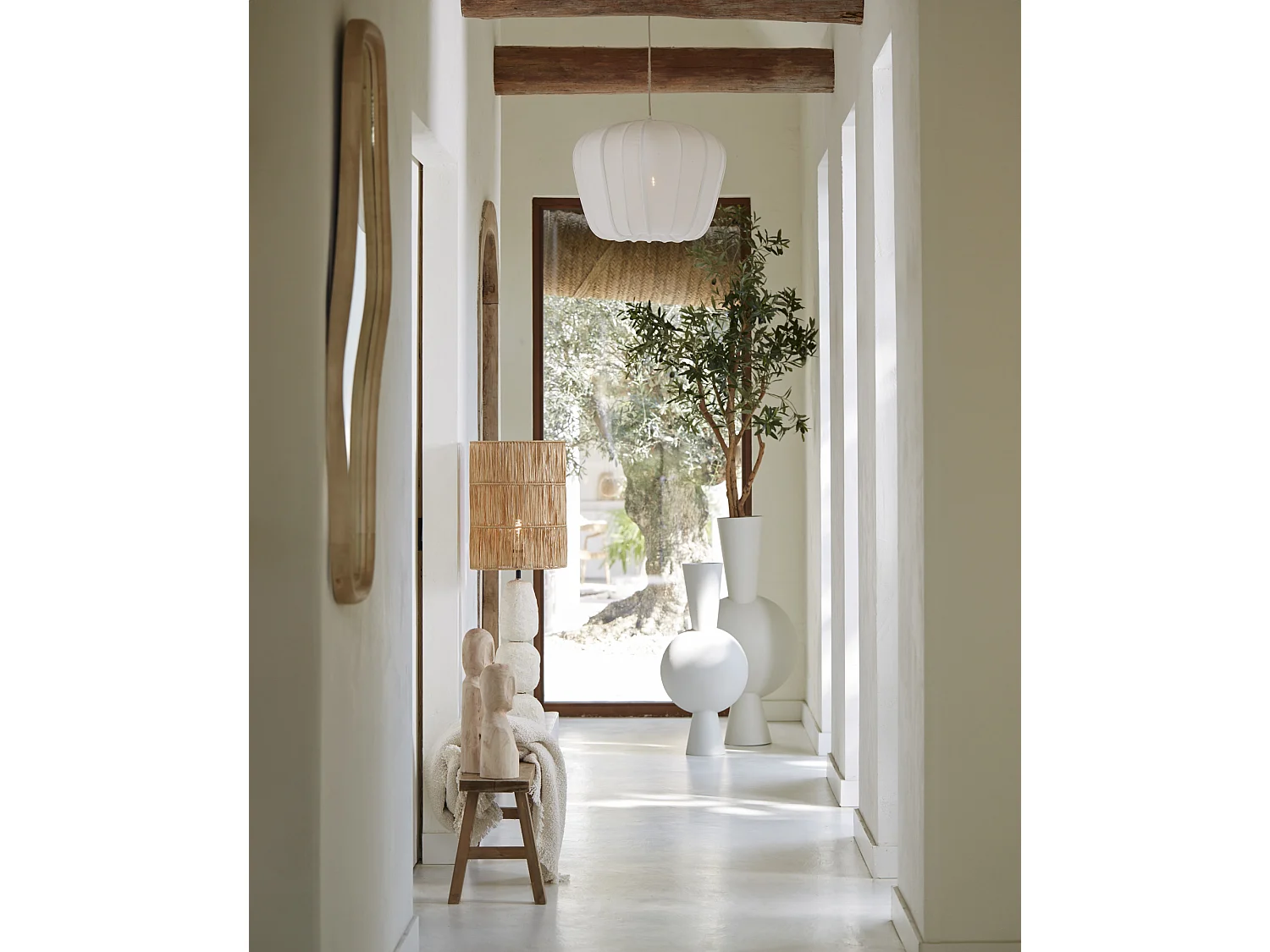 Spiegel CELANO - 62x5x121cm - Bruin