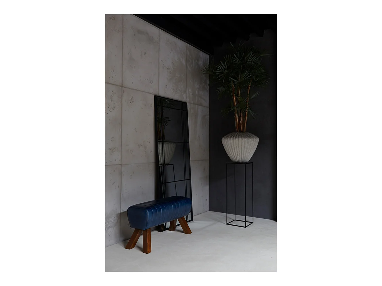 Miroir RINCON - 77x3x183cm - Noir