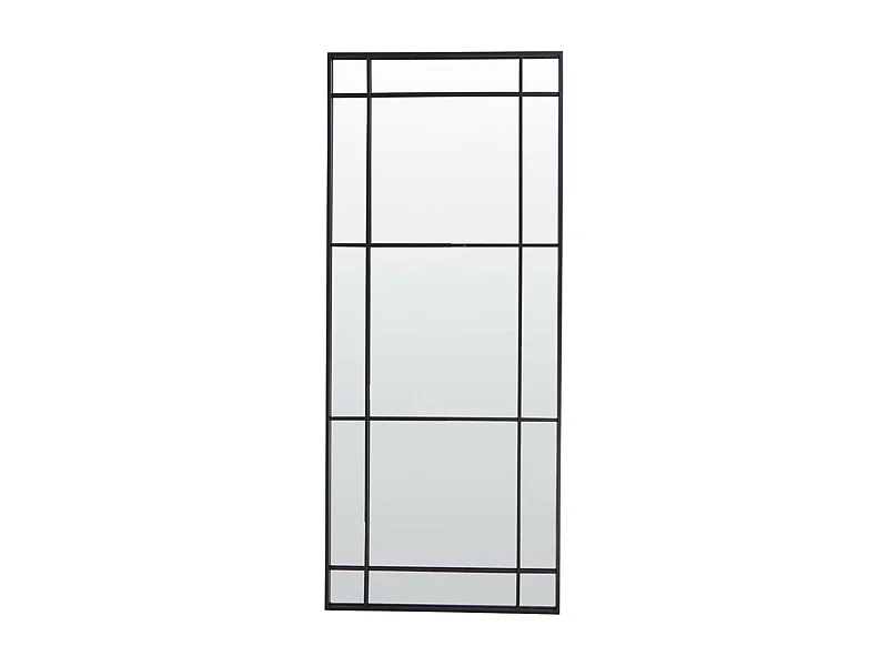 Spiegel RINCON - 77x3x183cm - Zwart
