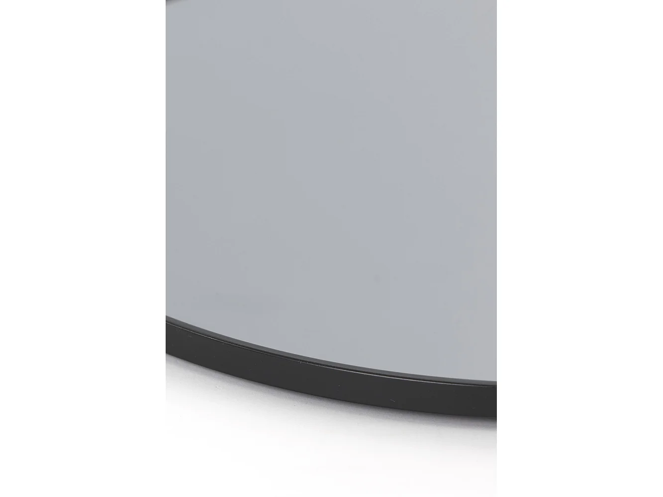 Spiegel ESPEJO - 50x1.5x50cm - Zwart