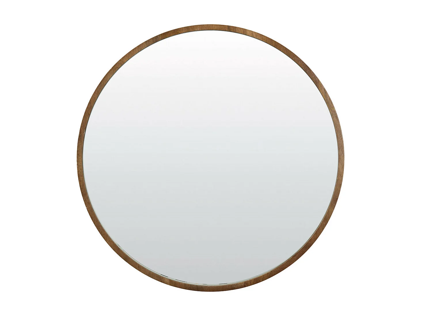 Miroir MAMALI - 56x8x56cm - Marron