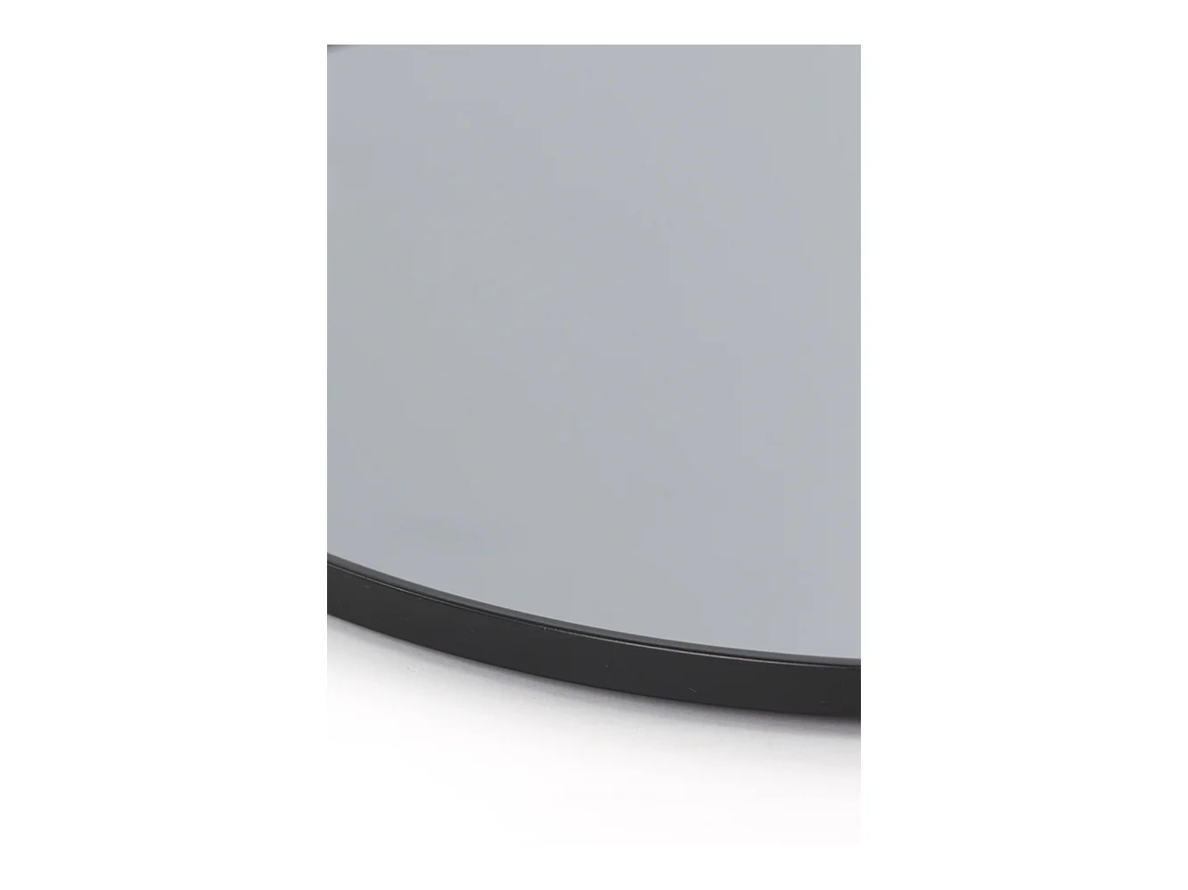 Spiegel ESPEJO - 96x1,5x96cm - Schwarz