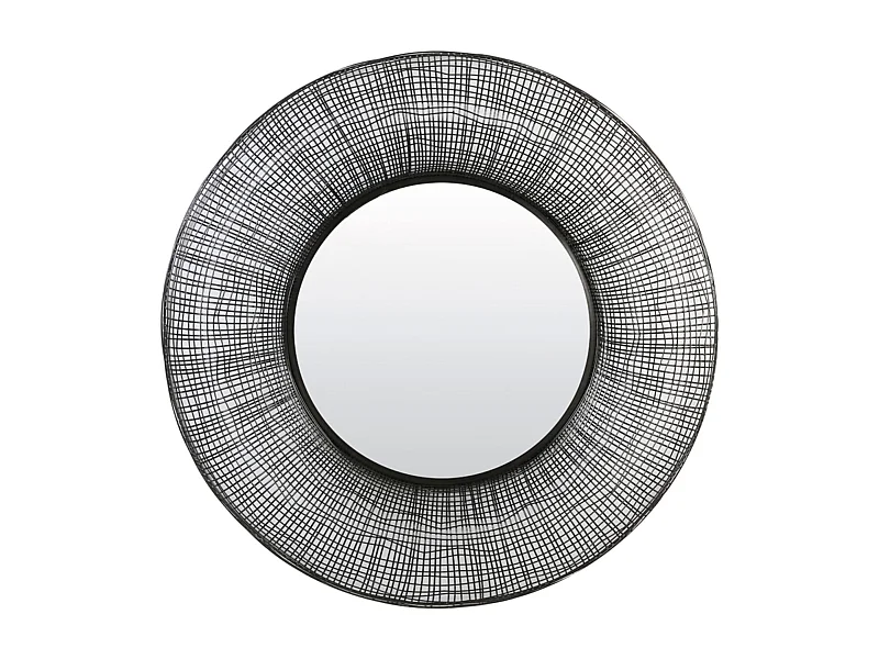 Espejo SAMAT - 89x12x89cm - Negro