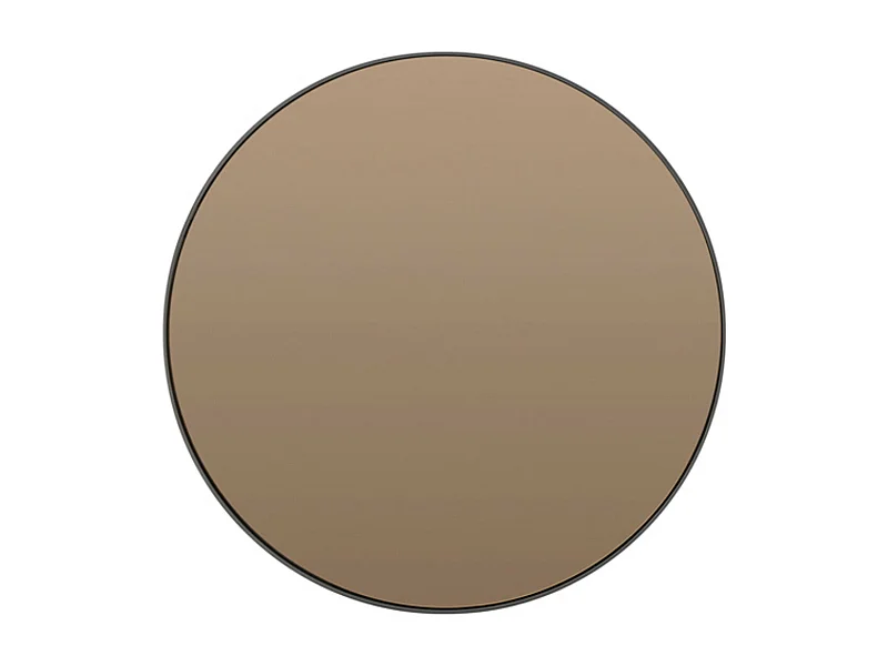 Spiegel ESPEJO - 70x1,5x70cm - Schwarz