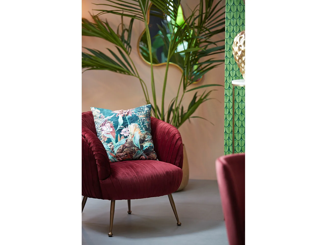 Spiegel SUVA - 65x4x63cm - Goud