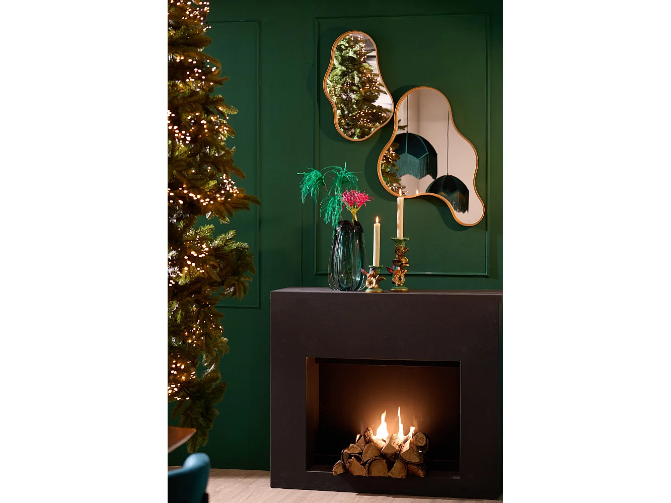 Spiegel SUVA - 65x4x63cm - Goud