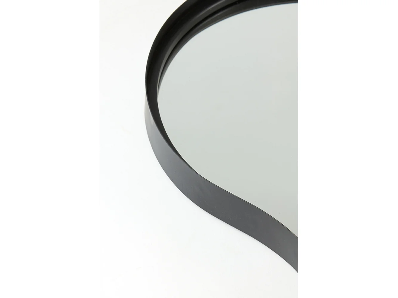 Spiegel LEVU - 39x4x59,5cm - Schwarz