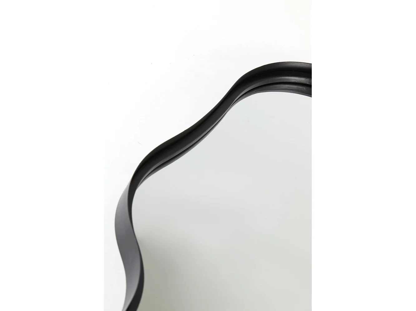 Miroir LEVU - 39x4x59,5cm - Noir