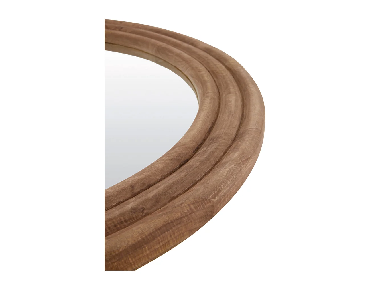 Spiegel FLORION - 100x4x100cm - Bruin