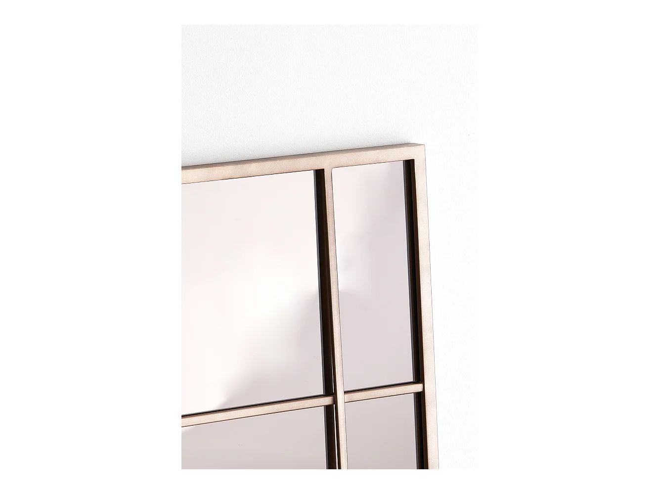 Miroir RINCON - 50x3x150cm - Doré