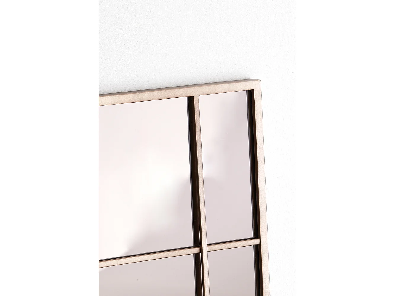 Miroir RINCON - 50x3x150cm - Doré