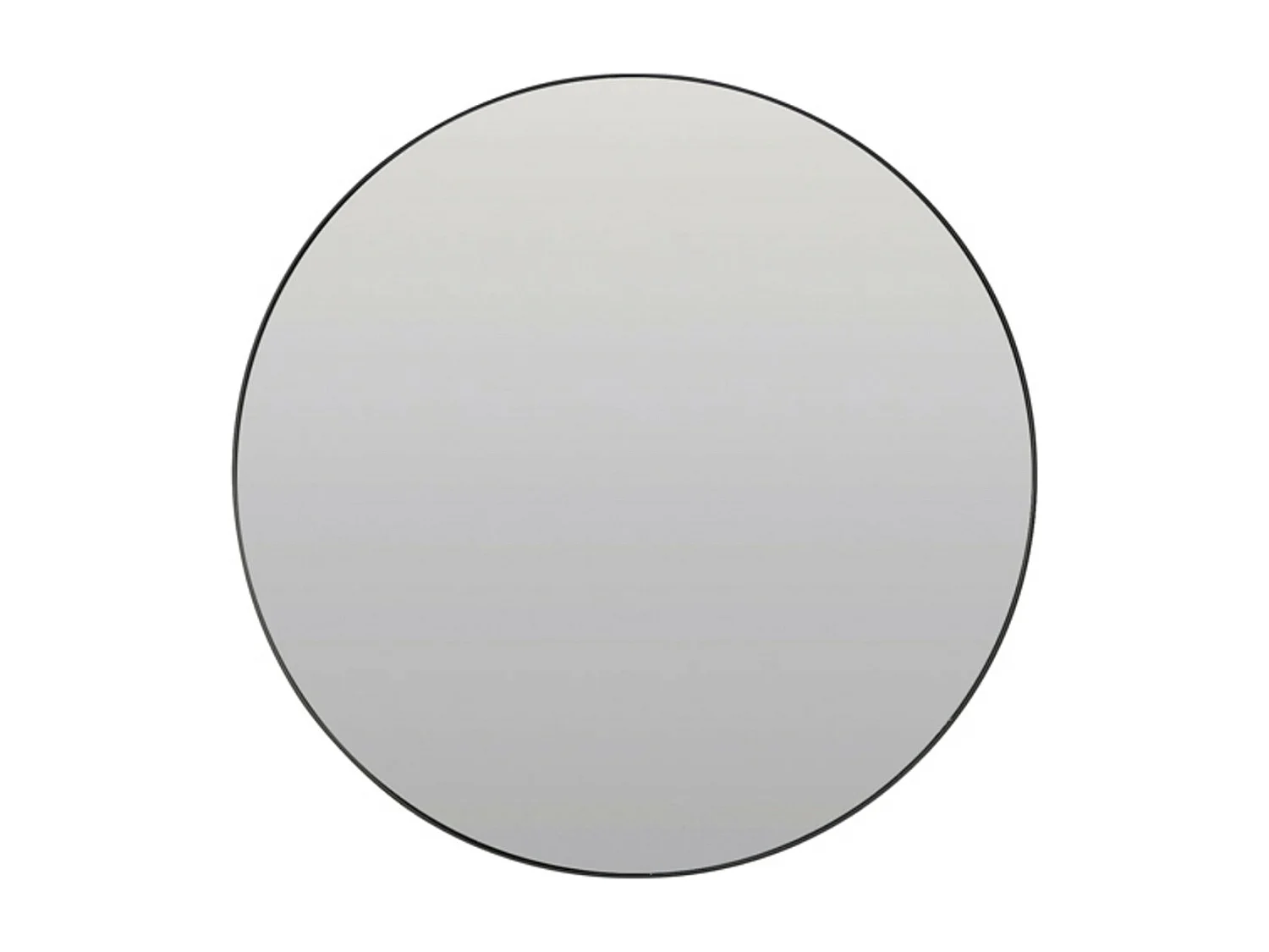 Spiegel ESPEJO - 116x1,5x116cm - Schwarz