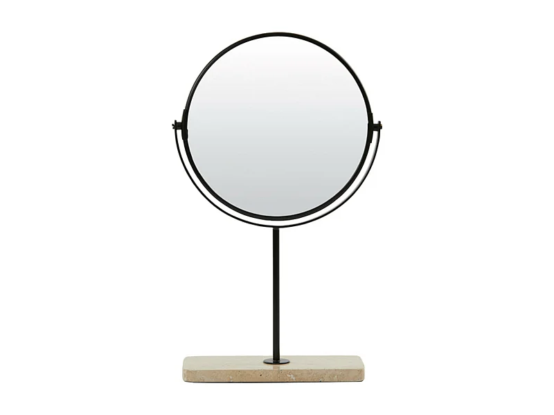 Spiegel RIESCO - 24x9x40cm - Braun