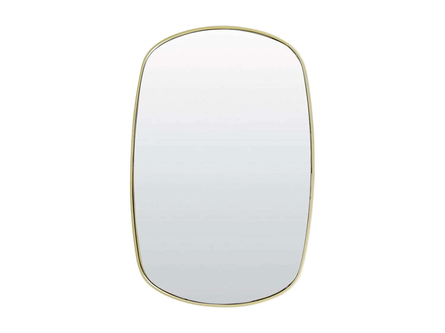 Miroir BRALO - 36x1,5x55cm - Doré