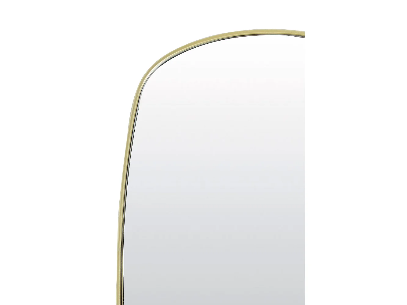 Miroir BRALO - 36x1,5x55cm - Doré