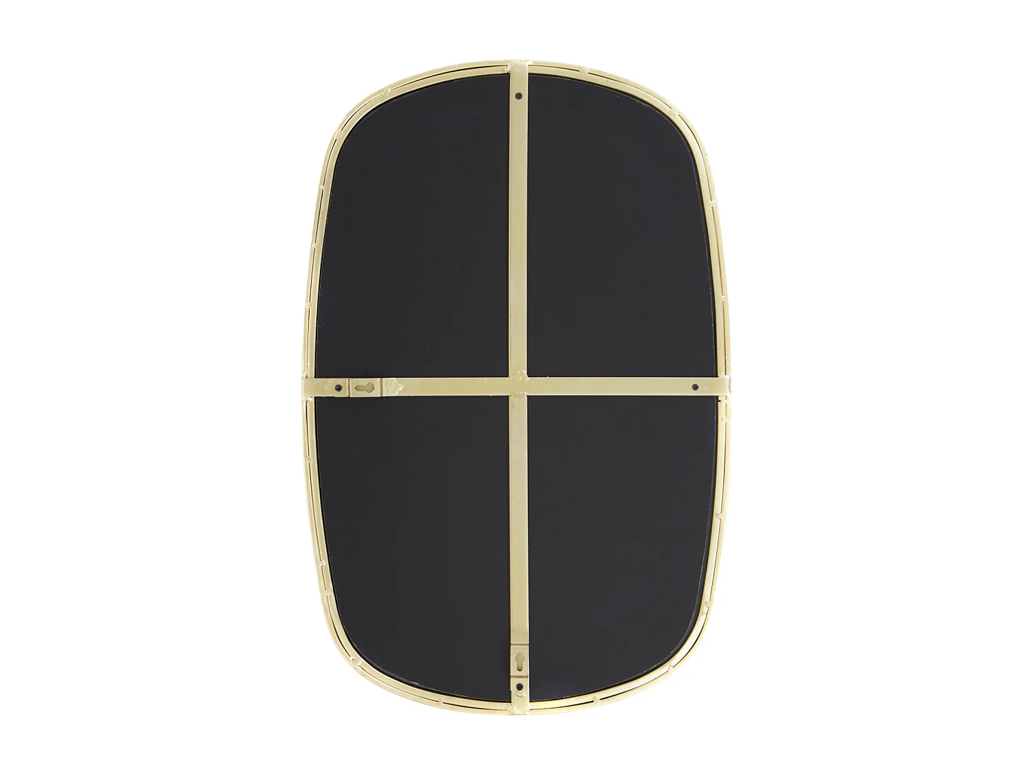 Miroir BRALO - 36x1,5x55cm - Doré