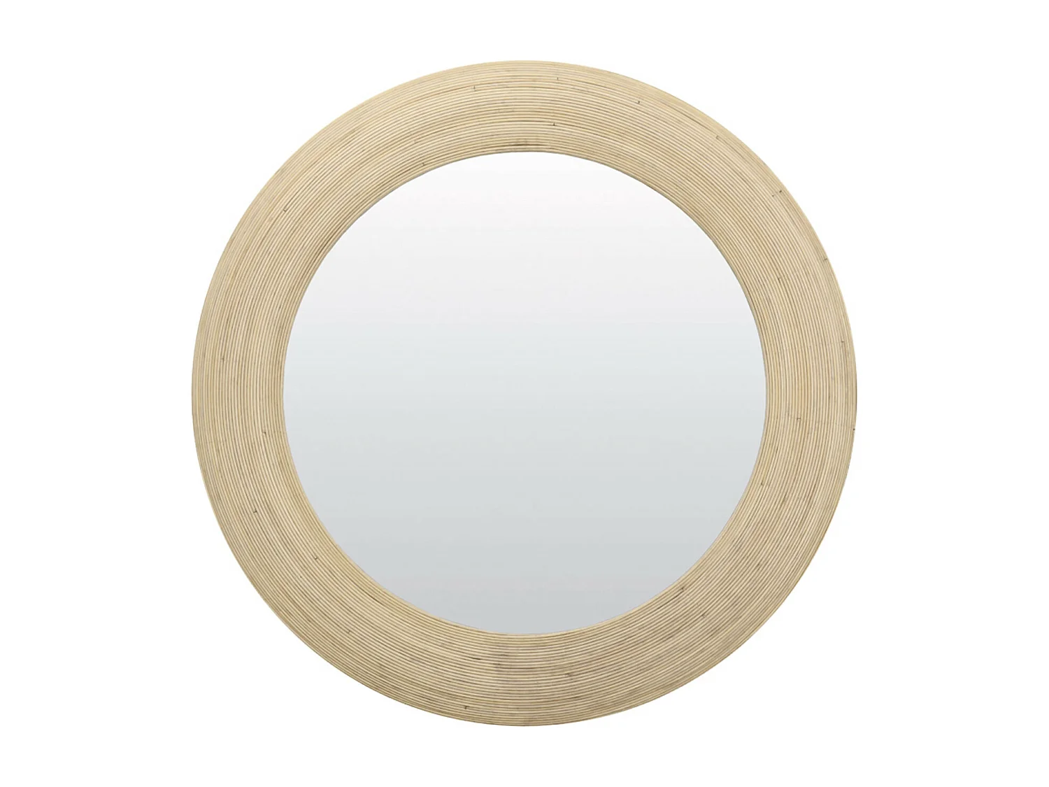 Spiegel PIEDRE - 109,5x4,5x109,5cm - Braun