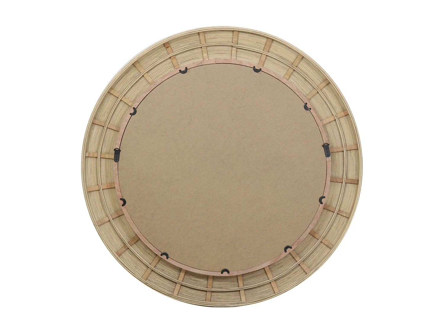 Spiegel PIEDRE - 109,5x4,5x109,5cm - Braun