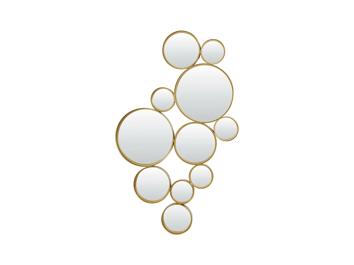 Spiegel CIELO - 99x3,5x57,5cm - Gold