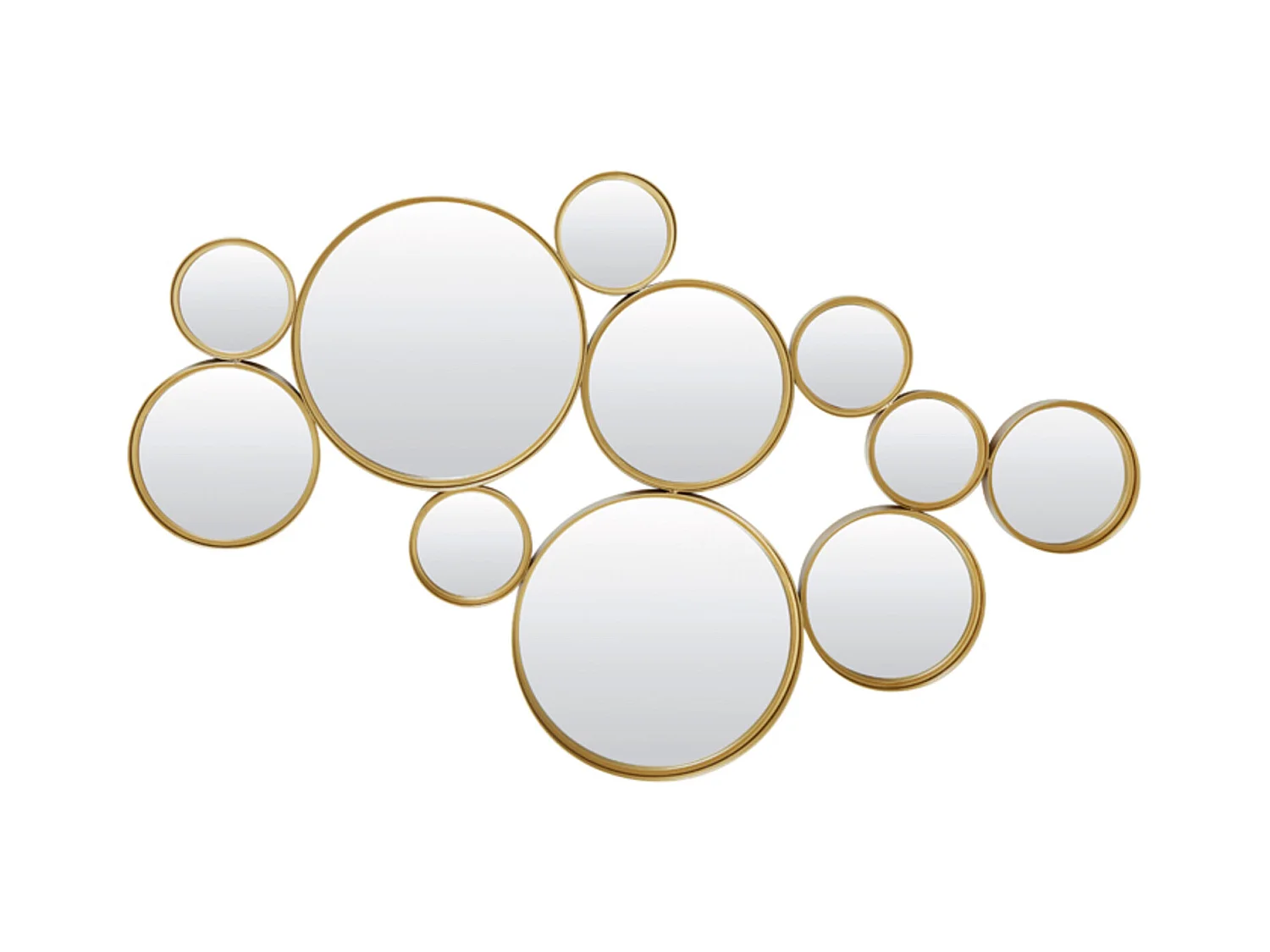 Spiegel CIELO - 99x3,5x57,5cm - Gold