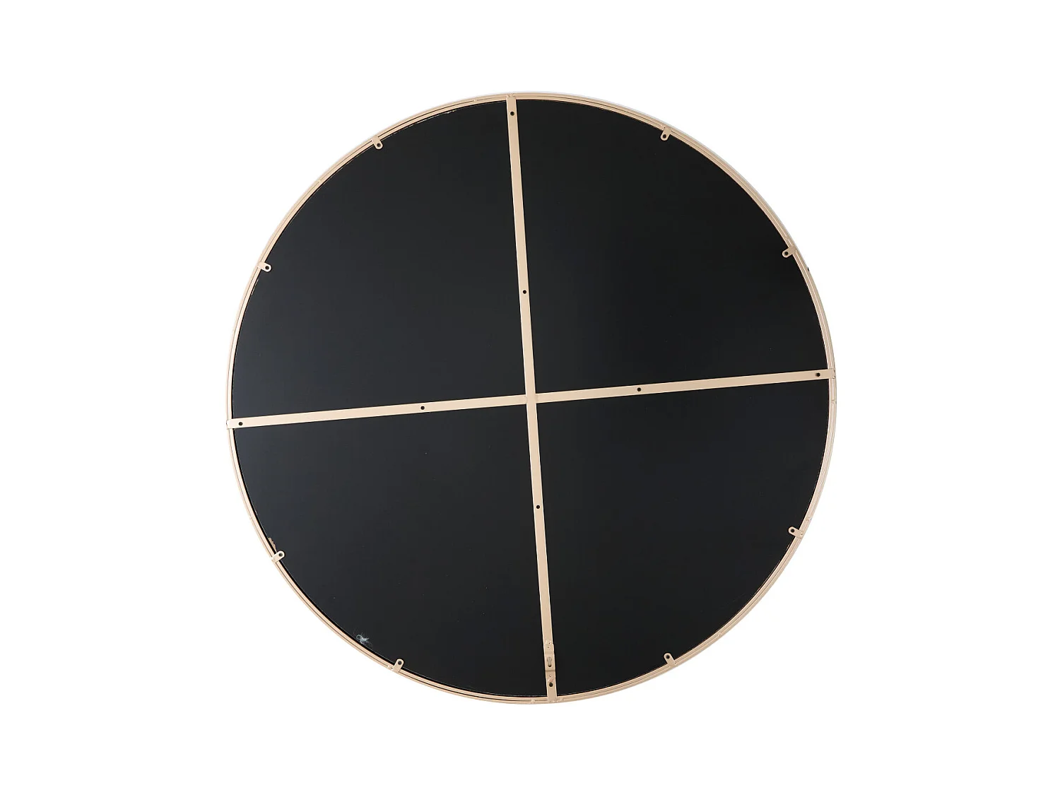 Miroir ESPEJO - 96x1,5x96cm - Marron