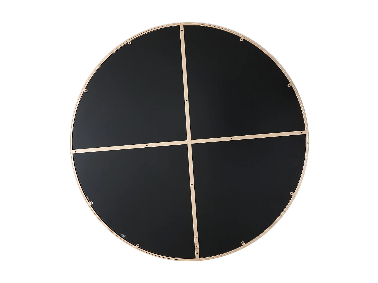 Miroir ESPEJO - 96x1,5x96cm - Marron