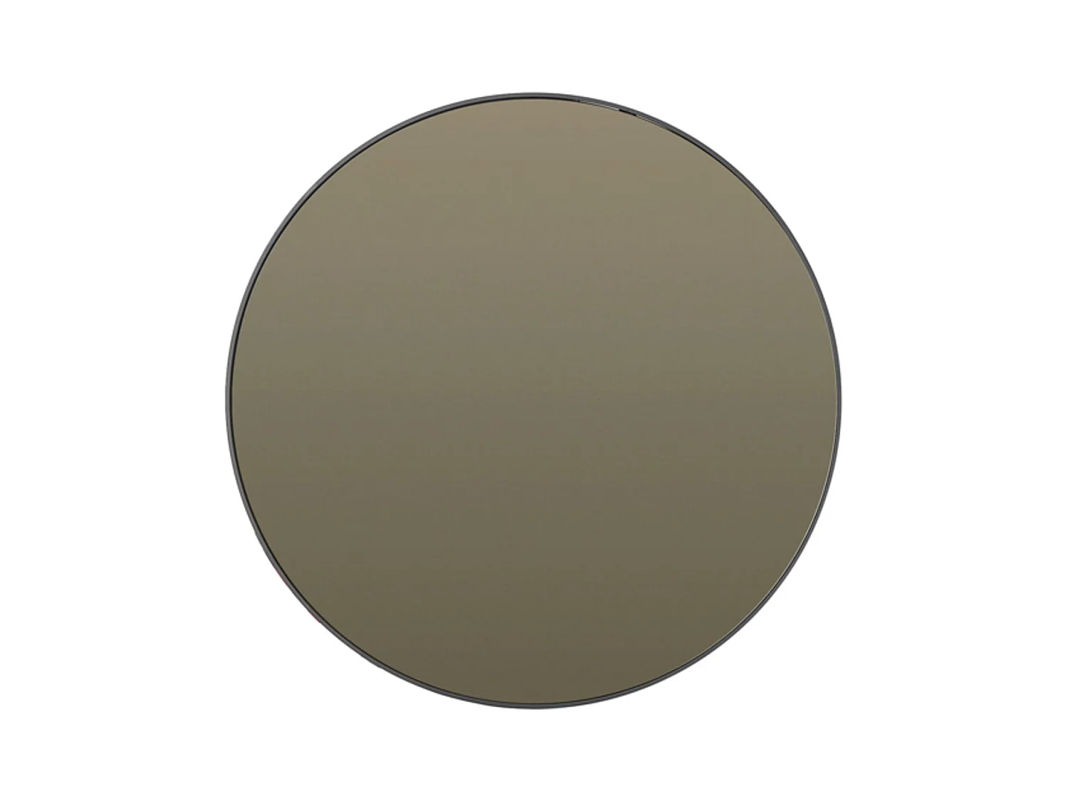 Spiegel ESPEJO - 70x1,5x70cm - Schwarz