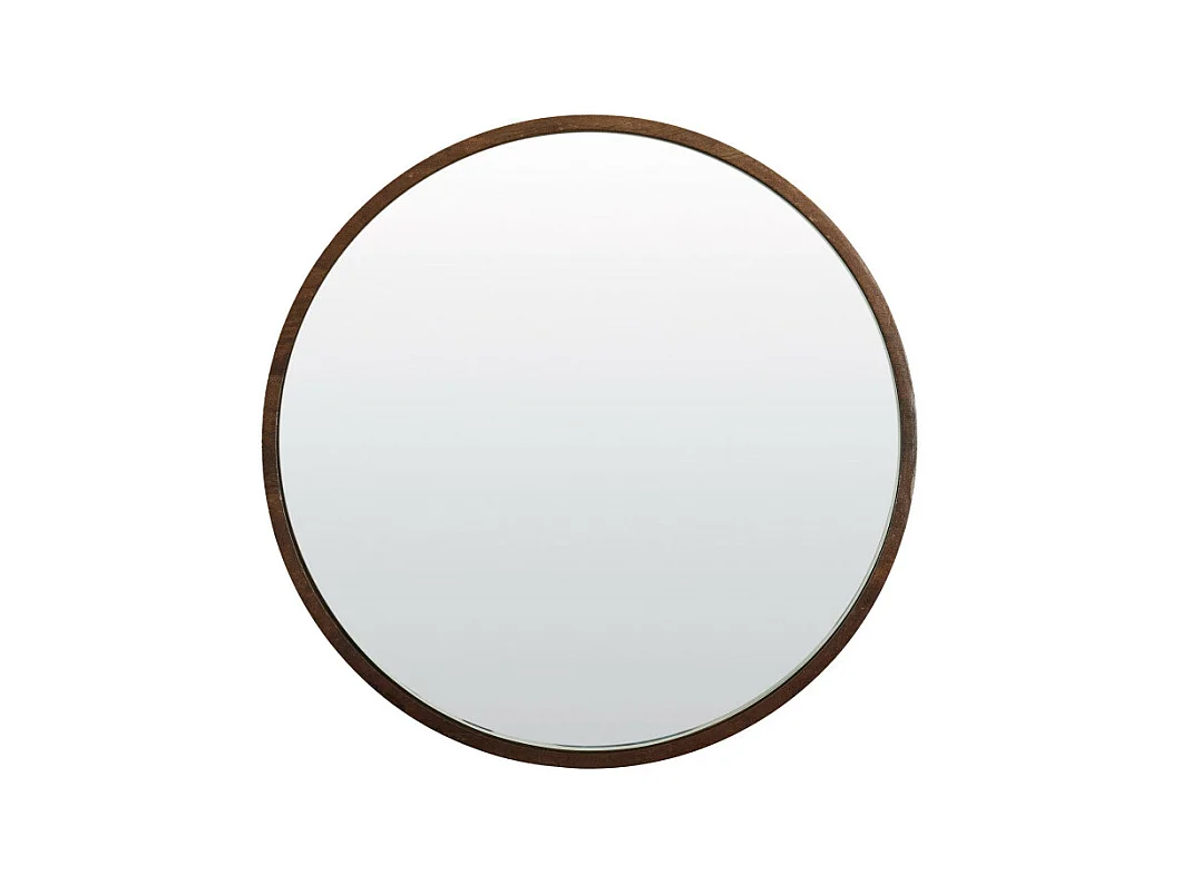 Miroir MAMALI - 41x6x41cm - Marron