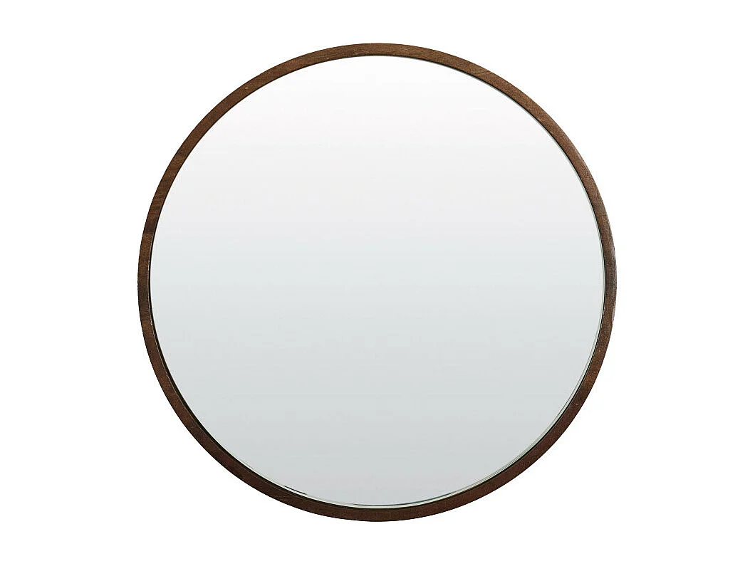 Miroir MAMALI - 41x6x41cm - Marron