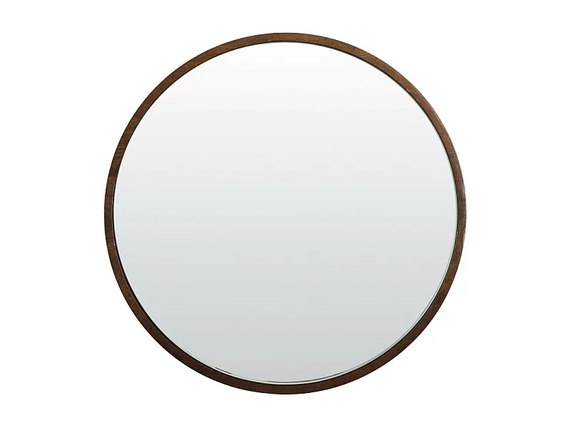 Miroir MAMALI - 41x6x41cm - Marron