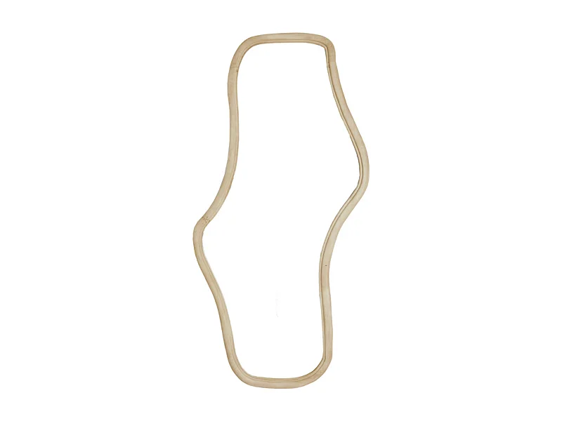 Miroir CELANO - 80x5x161cm - Marron