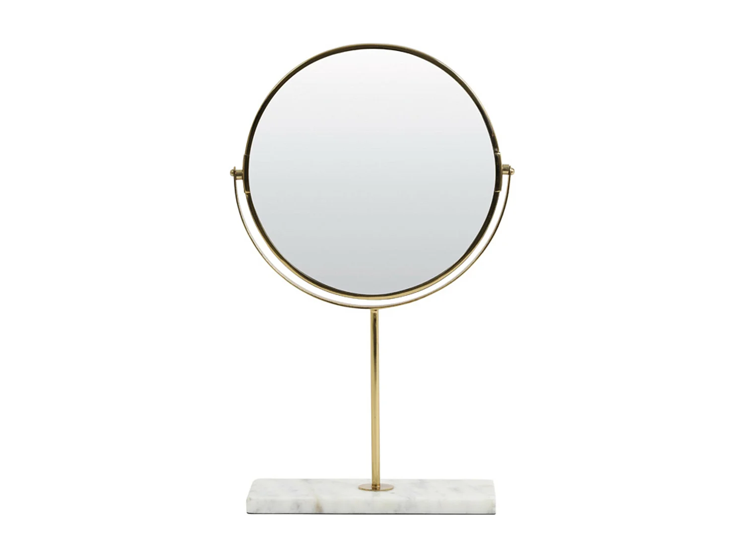 Miroir RIESCO - 24x9x40,5cm - Blanc