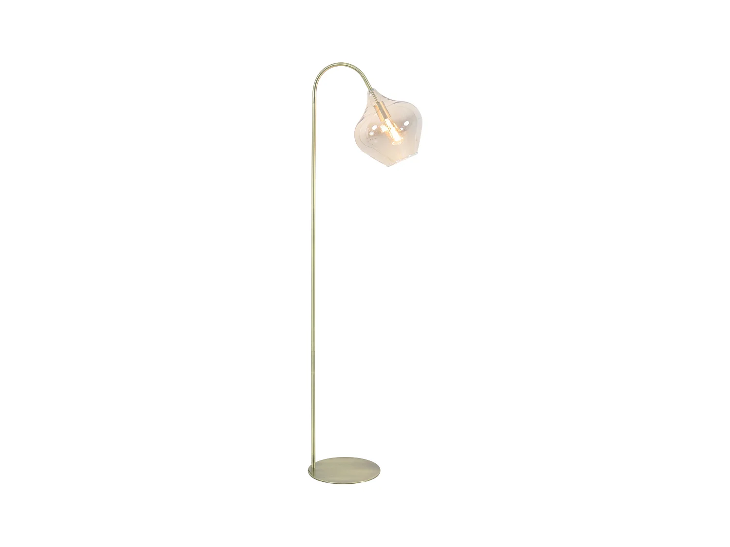 Lampadaire RAKEL - 45x28x160cm - Bronze