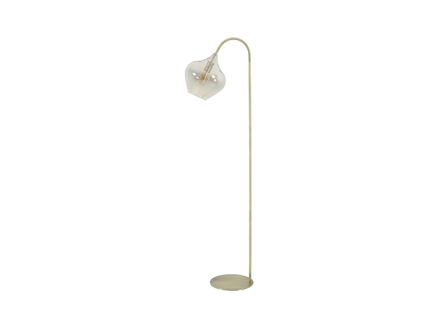 Vloerlamp RAKEL  - 45x28x160cm - Brons