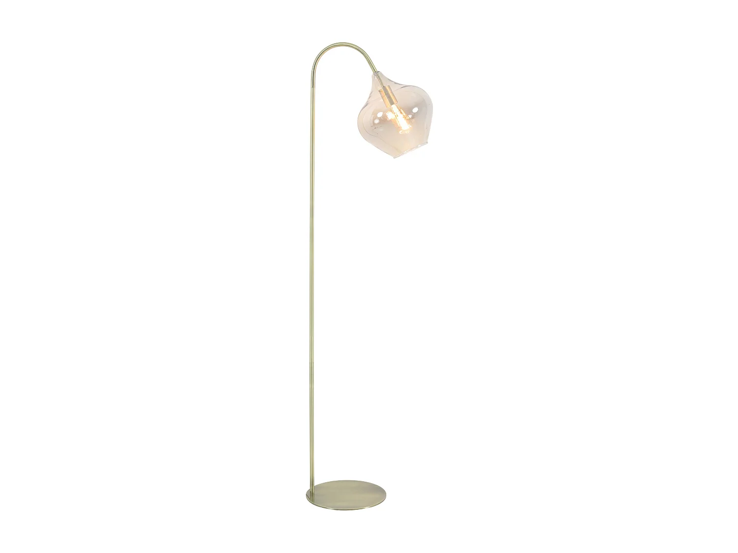 Lampadaire RAKEL - 45x28x160cm - Bronze